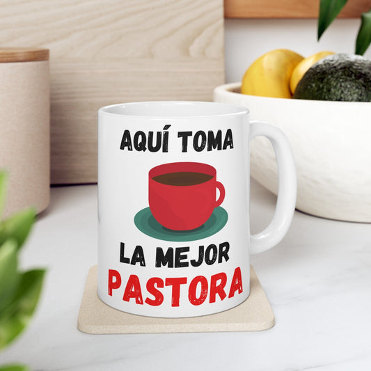Taza de Café "La Mejor Pastora" 11 ó 15oz Mug Printify
