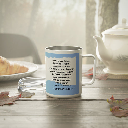 Taza Inspiracional para Pastores "Servicio de Corazón" - 10oz Mug Printify