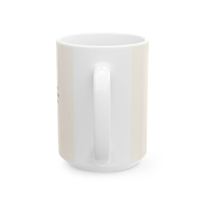 El amigo del esposo se alegra | Taza bíblica de cerámica | Juan 3:29