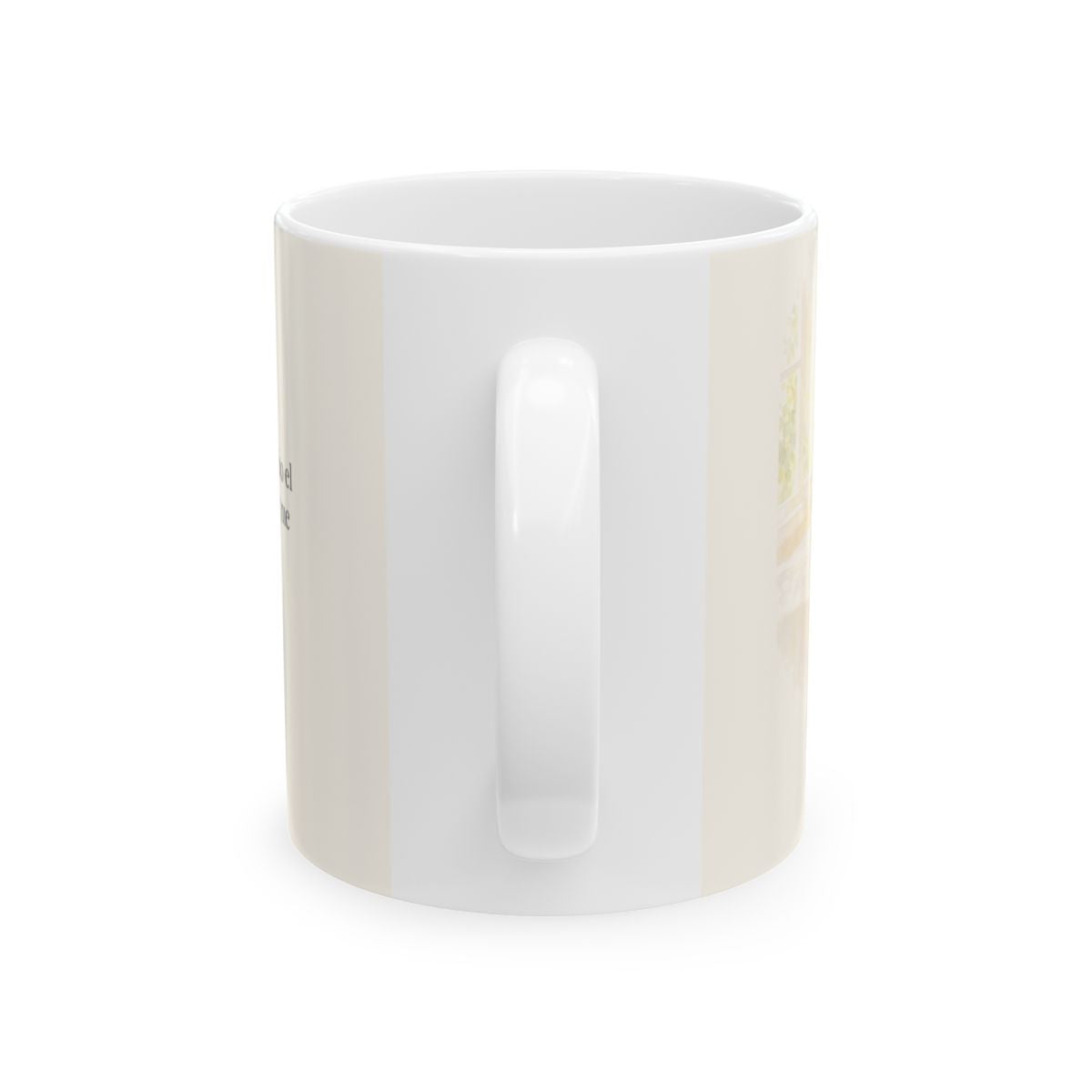 Este es el día que hizo Jehová | Taza devocional ilustrada | Salmo 118:24 — 11 oz · Vista posterior
