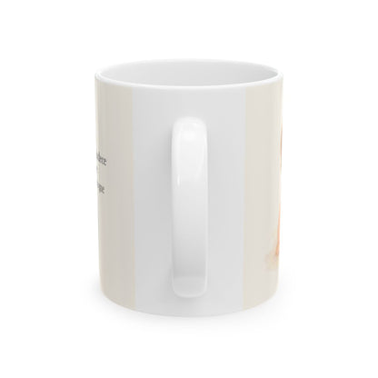 Como el padre se compadece de sus hijos | Taza de fe para cada mañana | Salmo 103:13 — 11 oz · Vista posterior