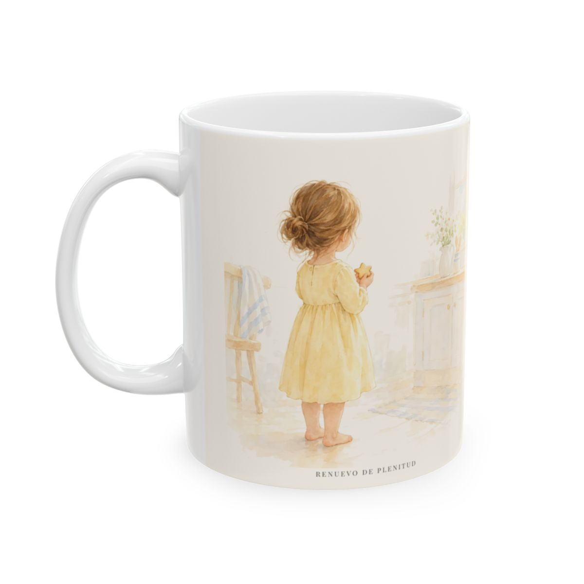 Dios permanece fiel | Taza cristiana para regalar | 2 Timoteo 2:13 — 11 oz · Cara ilustrada