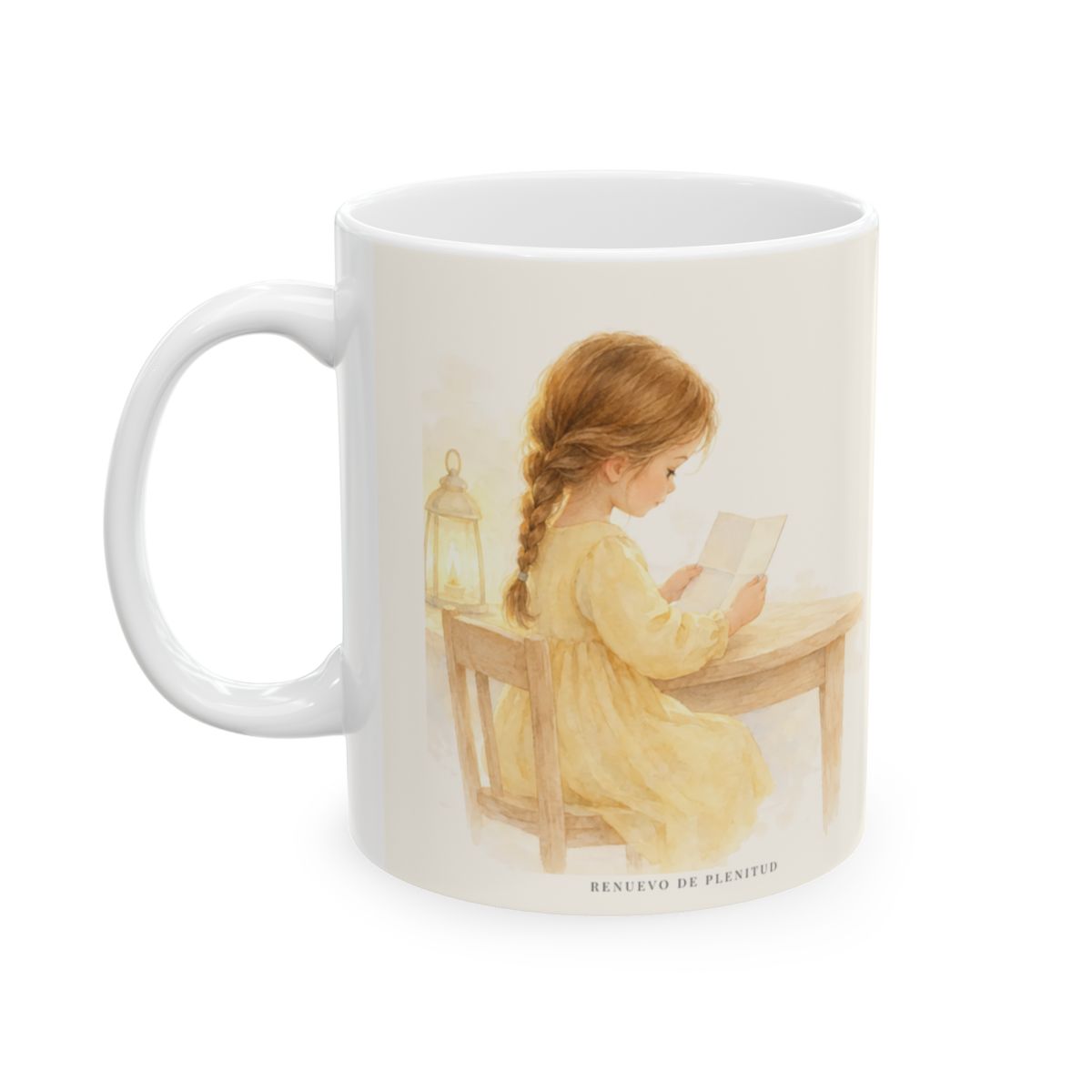 Estas palabras son fieles y verdaderas | Taza de fe para cada mañana | Apocalipsis 21:5 — 11 oz · Cara ilustrada