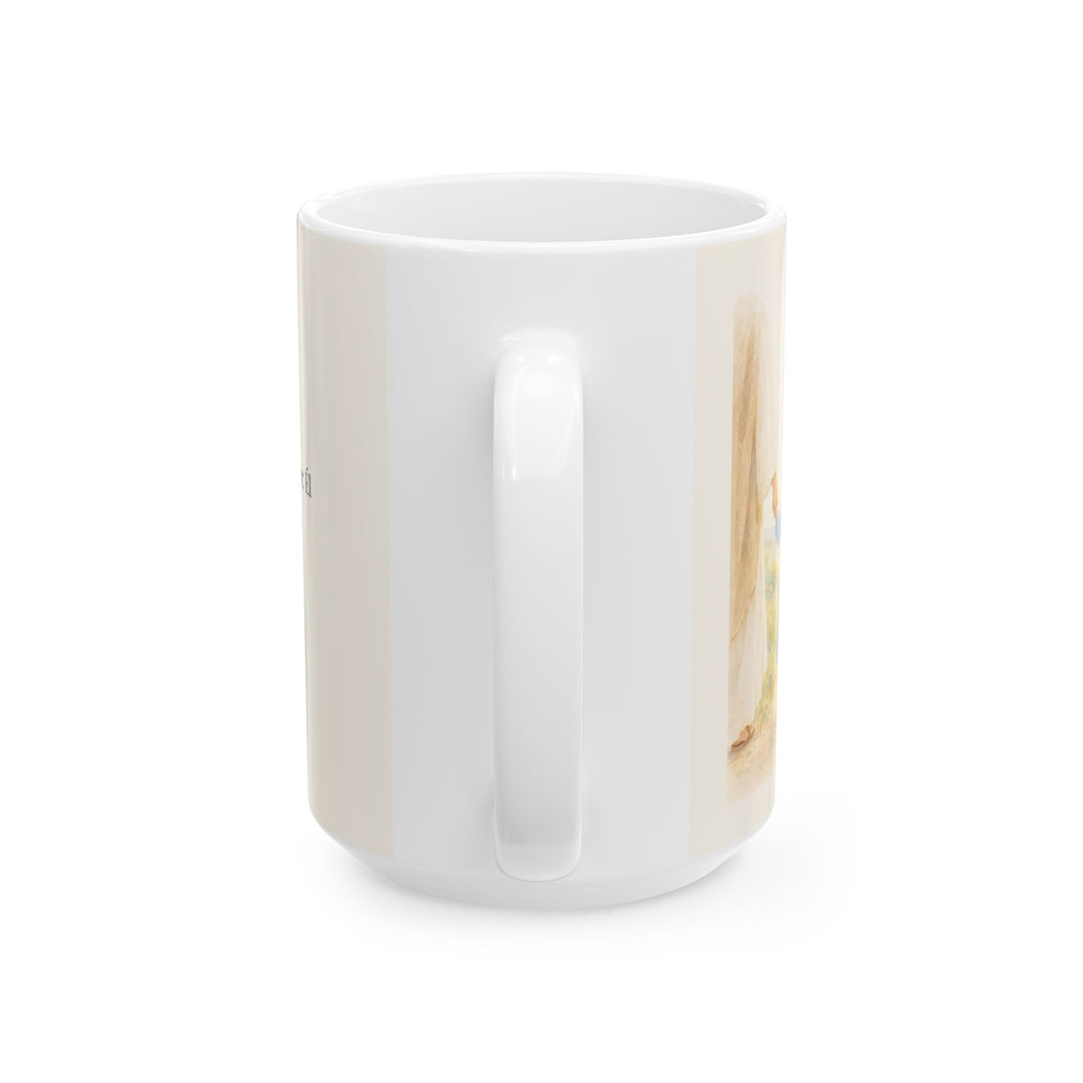 El Señor es mi pastor; Él me guía | Taza bíblica para café | Salmo 23:1