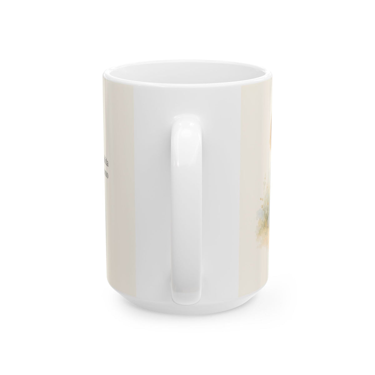 El Espíritu de Dios habita en ti | Taza con arte cristiano | 1 Corintios 3:16