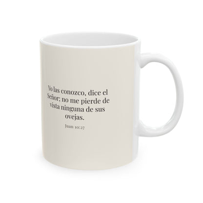El Señor me conoce por mi nombre | Taza de fe para cada mañana | Juan 10:27