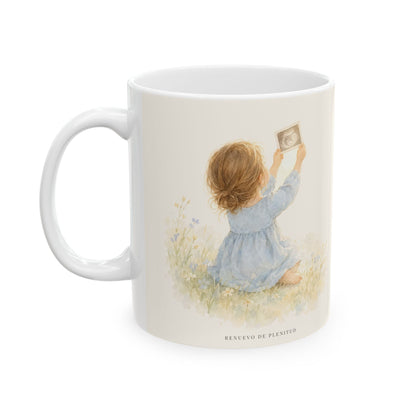 Tú me conoces, oh Dios, y me diste forma | Taza cristiana en dos tamaños | Salmo 139:14