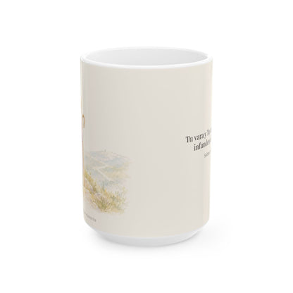 Tu vara y Tu cayado me infunden aliento | Taza devocional ilustrada | Salmo 23:4