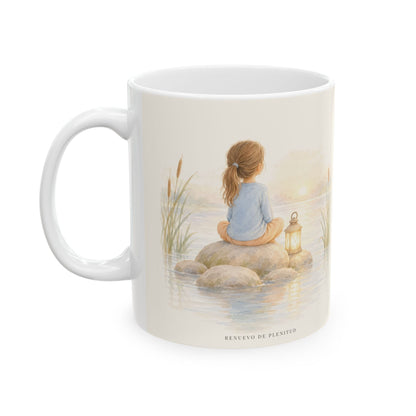 Jehová peleará por mí | Taza de inspiración bíblica | Éxodo 14:14