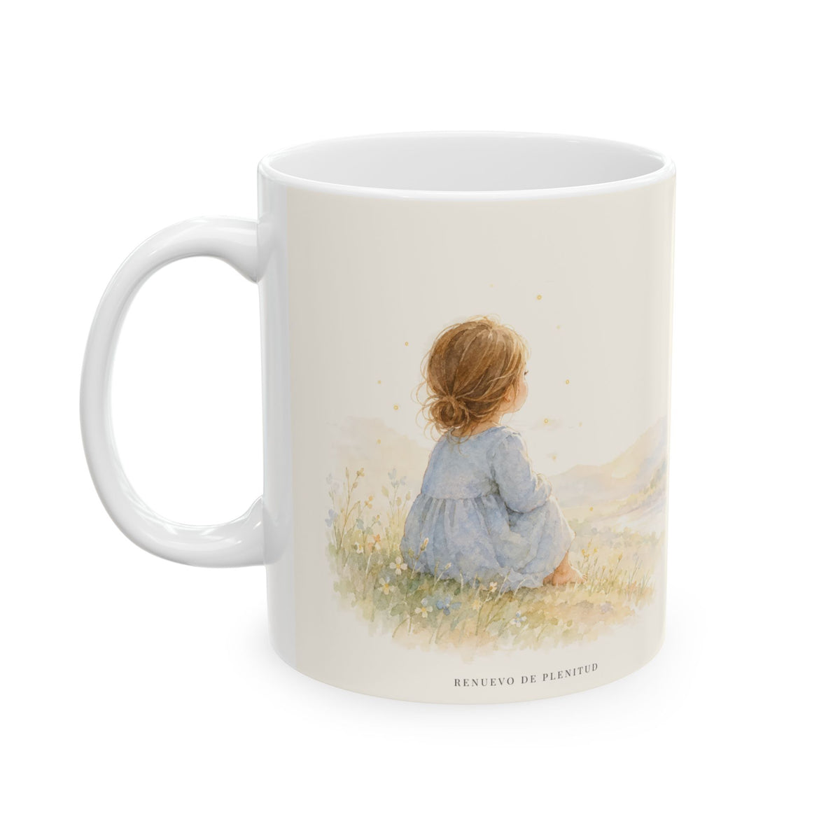 Dios me habla en el silencio suave | Taza de inspiración bíblica | 1 Reyes 19:12