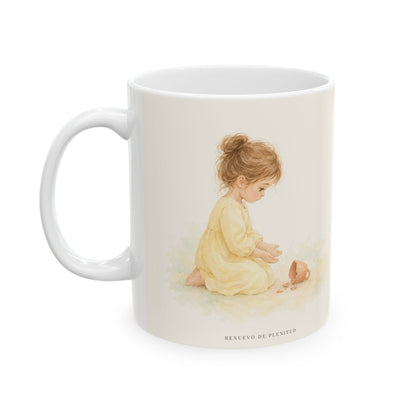 Dios muestra su amor para conmigo | Taza devocional ilustrada | Romanos 5:8