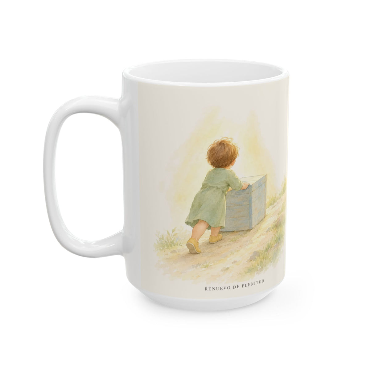 Dios está a mi favor | Taza cristiana con frase devocional | Romanos 8:31