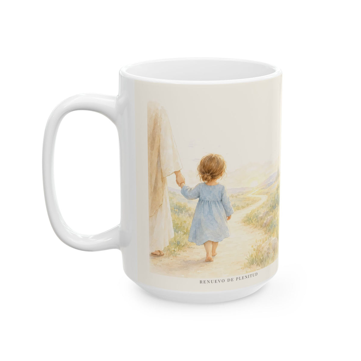 El Señor es mi pastor; Él me guía | Taza bíblica para café | Salmo 23:1