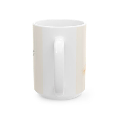 Que mis labios edifiquen | Taza cristiana para regalar | Efesios 4:29 — 15 oz · Vista posterior