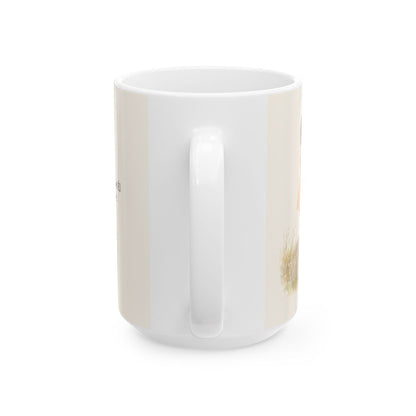 Dios no miente: sus promesas siempre se cumplen | Taza cristiana en dos tamaños | Números 23:19 — 15 oz · Vista posterior
