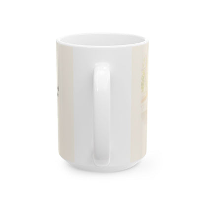 Este es el día que hizo Jehová | Taza devocional ilustrada | Salmo 118:24 — 15 oz · Vista posterior