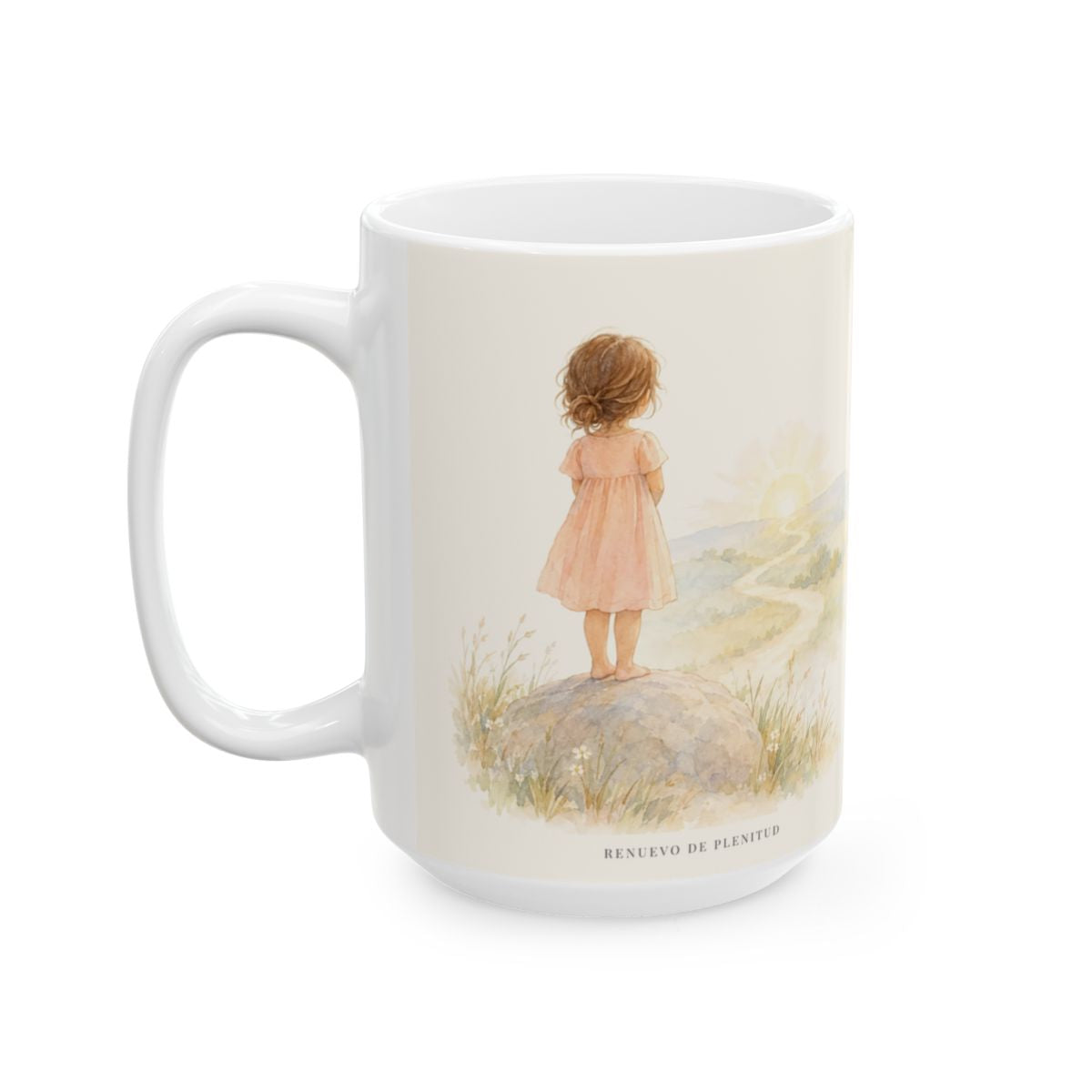 Dios no miente: sus promesas siempre se cumplen | Taza cristiana en dos tamaños | Números 23:19 — 15 oz · Cara ilustrada