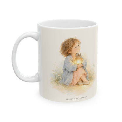El Espíritu de Dios habita en ti | Taza con arte cristiano | 1 Corintios 3:16
