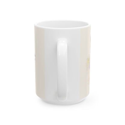 Dios me llama su hijo cuando busco la paz | Taza cristiana en dos tamaños | Mateo 5:9
