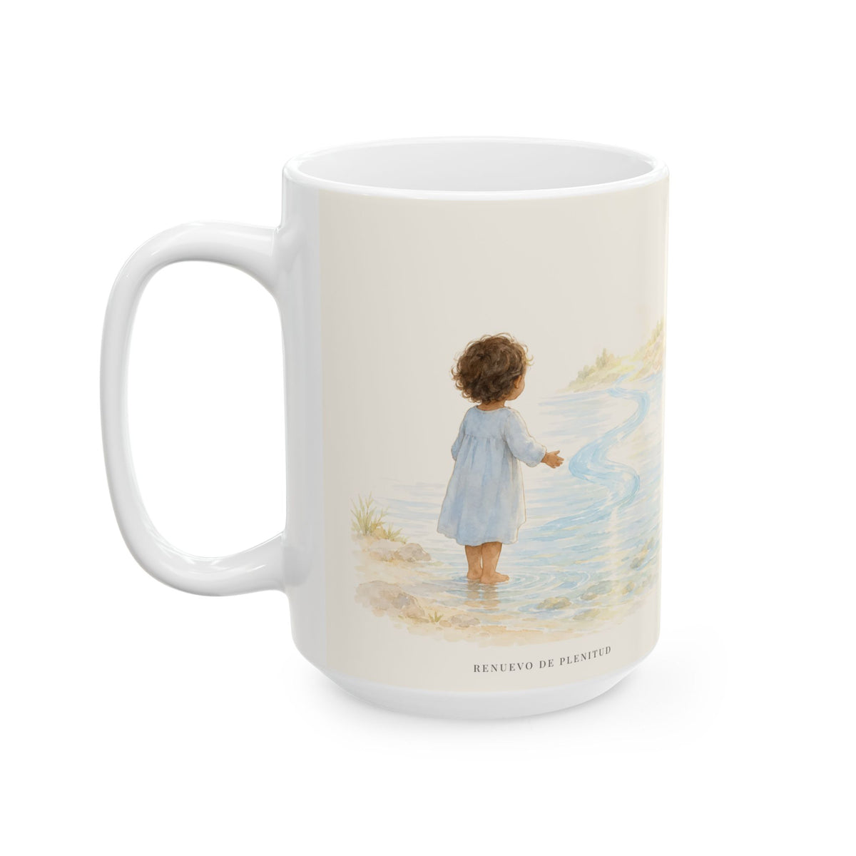 Con cuerdas de amor te atraje | Taza bíblica de cerámica | Jeremías 31:3
