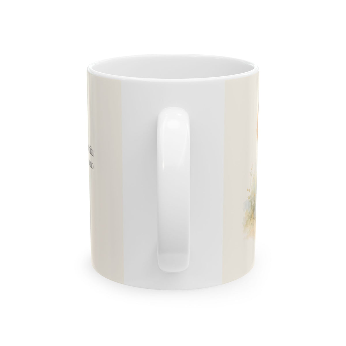 El Espíritu de Dios habita en ti | Taza con arte cristiano | 1 Corintios 3:16