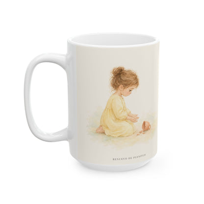 Dios muestra su amor para conmigo | Taza devocional ilustrada | Romanos 5:8
