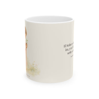 El Señor es lento para la ira | Taza devocional de fe | Santiago 1:19