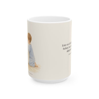 Este es el día que hizo Jehová | Taza devocional ilustrada | Salmo 118:24
