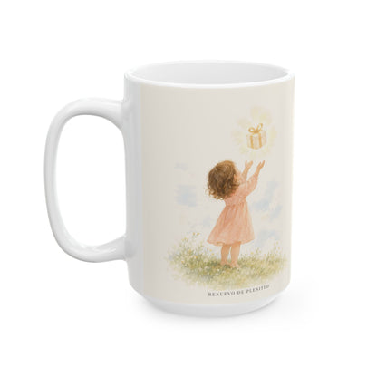 Jesús es el regalo que nunca se acaba | Taza bíblica para café | Juan 3:16