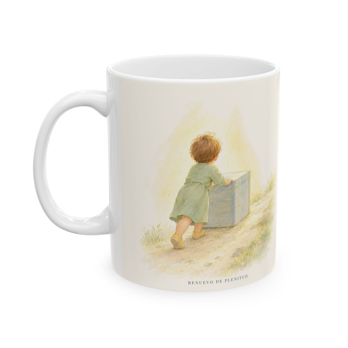Dios está a mi favor | Taza cristiana con frase devocional | Romanos 8:31