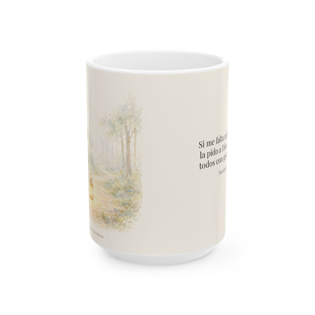 Si me falta sabiduría, Dios me la da | Taza de inspiración bíblica | Santiago 1:5