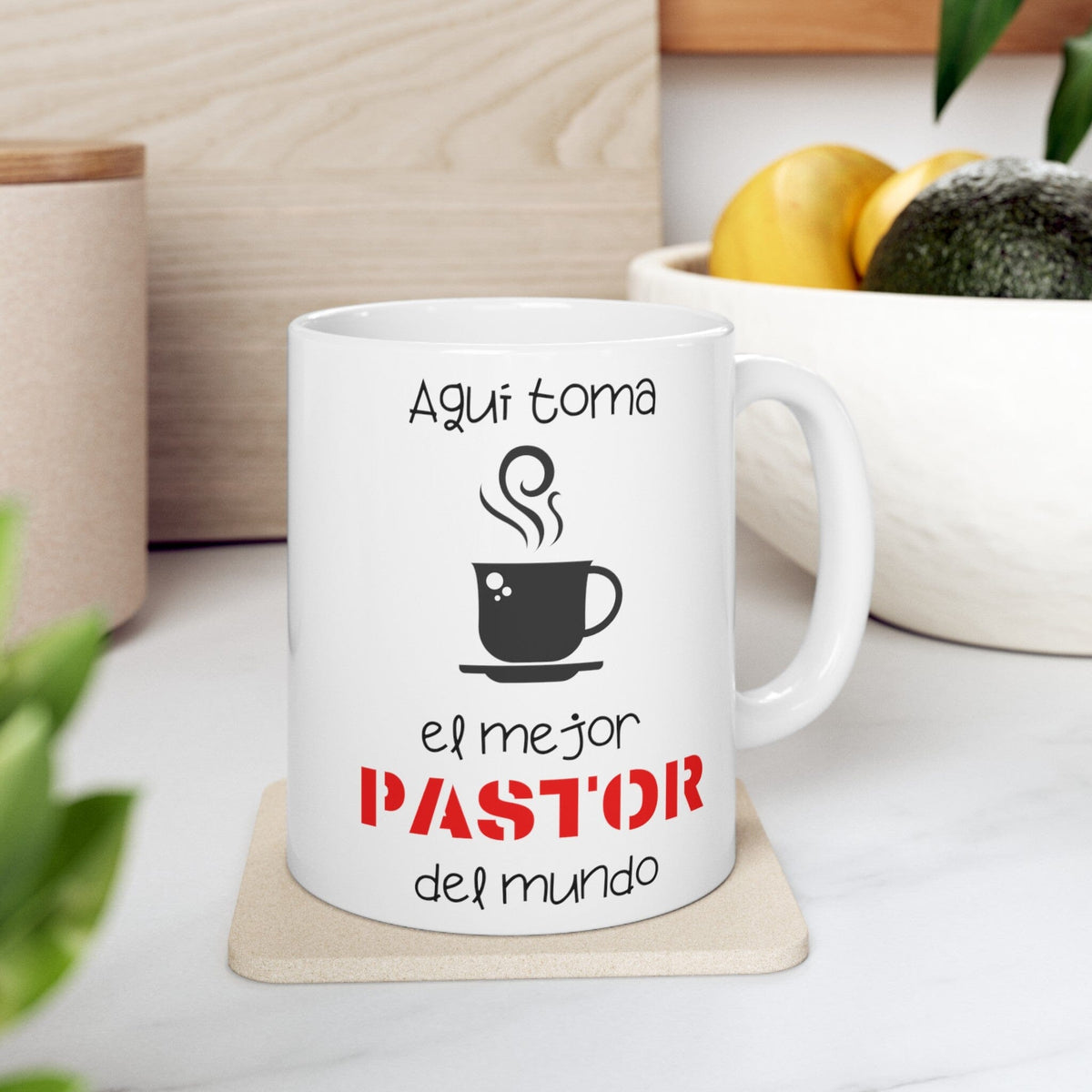 Taza de Café "El Mejor Pastor del Mundo" 11 ó 15oz Mug Printify 