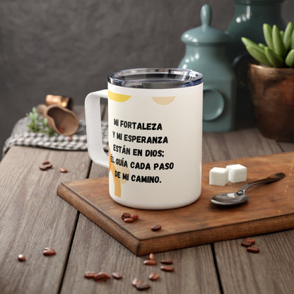 Taza de Viaje "Fortaleza Divina" - 10oz Mug Printify 