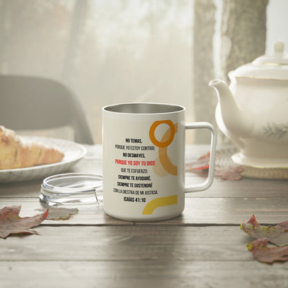 Taza de Viaje "Fortaleza Divina" - 10oz Mug Printify 